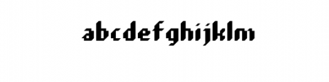 FWInglorious.otf Font LOWERCASE