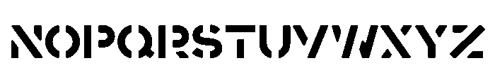 FW Punk Is Dead Font LOWERCASE