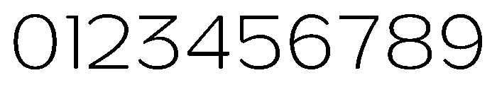 FX Telaga ExtraLight Font OTHER CHARS