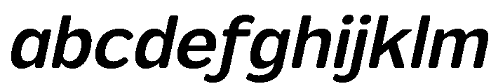 FX Telaga SemiBold Italic FONT