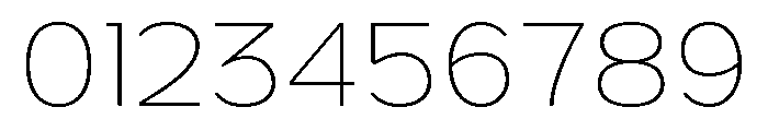 FX Telaga Thin Font OTHER CHARS