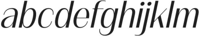 FX Balpisans Italic otf (400) Font LOWERCASE