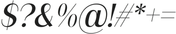 FX Balpisans Medium Italic otf (500) Font OTHER CHARS