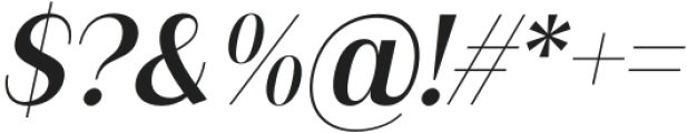 FX Balpisans Semi Bold Italic otf (600) Font OTHER CHARS