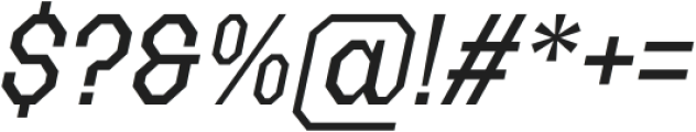 FX Gerundal Italic otf (400) Font OTHER CHARS