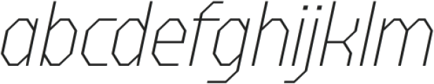 FX Gerundal Thin Italic otf (100) FONT