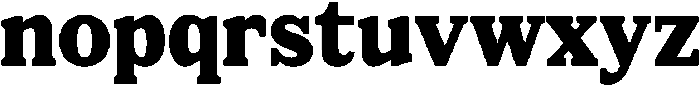 FX Njungkel Black otf (900) Font LOWERCASE
