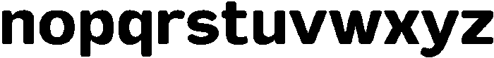 FX Telaga ExtraBold otf (700) Font LOWERCASE