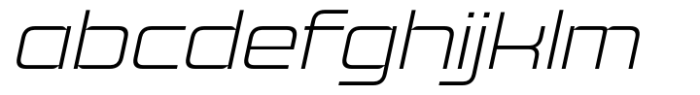 FX Ambasans Extra Light Expanded Italic FONT
