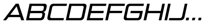 FX Ambasans Medium Expanded Italic Font UPPERCASE