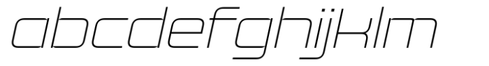 FX Ambasans Thin Expanded Italic FONT