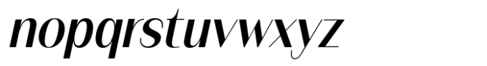 FX Balpisans Semi Bold Italic Font LOWERCASE