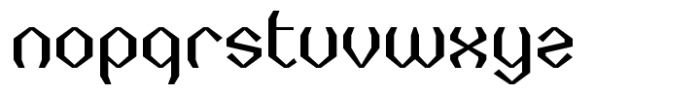FX Diyamone Variable Font LOWERCASE