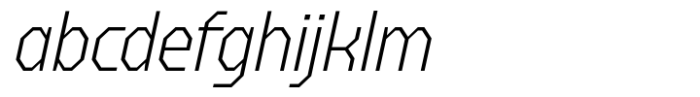 FX Gerundal Extra Light Italic FONT