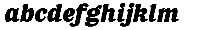 FX Njungkel Black Italic FONT