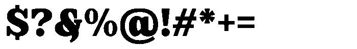 FX Njungkel Black Font OTHER CHARS