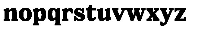 FX Njungkel Black Font LOWERCASE