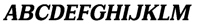 FX Njungkel Bold Italic Font UPPERCASE