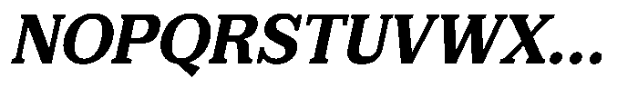FX Njungkel Bold Italic Font UPPERCASE