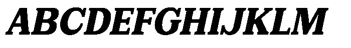 FX Njungkel Extra Bold Italic Font UPPERCASE
