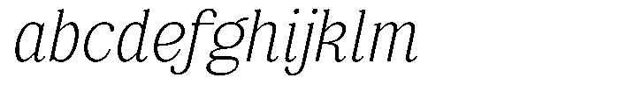 FX Njungkel Extra Light Italic FONT
