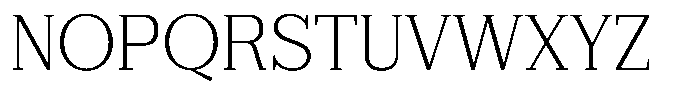 FX Njungkel Extra Light Font UPPERCASE