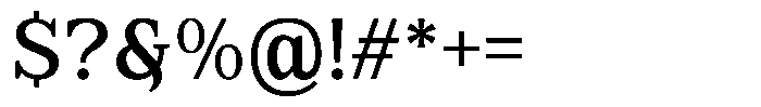 FX Njungkel Medium Font OTHER CHARS