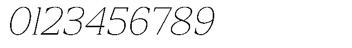 FX Njungkel Thin Italic Font OTHER CHARS