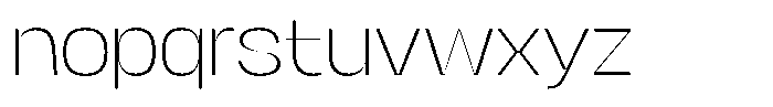 FX Regant Extra Light Font LOWERCASE