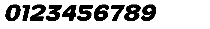 FX Telaga Black Italic Font OTHER CHARS