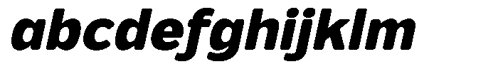 FX Telaga Black Italic FONT