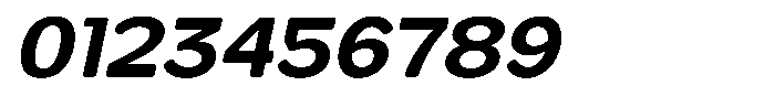 FX Telaga Bold Italic Font OTHER CHARS