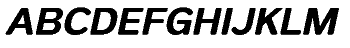 FX Telaga Bold Italic Font UPPERCASE