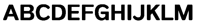 FX Telaga Bold Font UPPERCASE