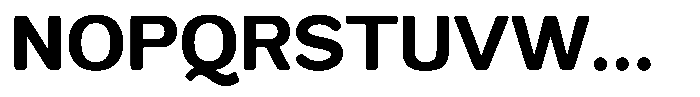 FX Telaga Bold Font UPPERCASE