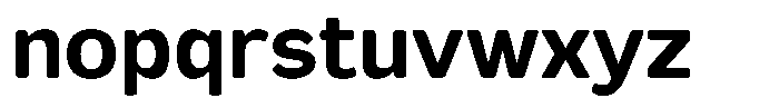 FX Telaga Bold Font LOWERCASE