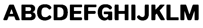 FX Telaga Extra Bold Font UPPERCASE