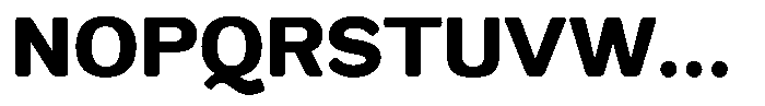 FX Telaga Extra Bold Font UPPERCASE