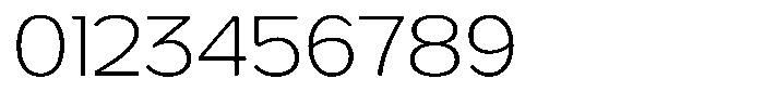 FX Telaga Extra Light Font OTHER CHARS