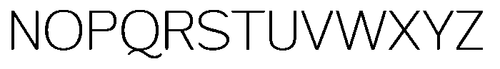 FX Telaga Extra Light Font UPPERCASE