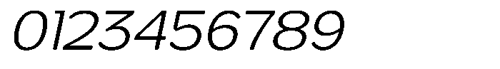 FX Telaga Light Italic Font OTHER CHARS