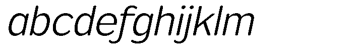 FX Telaga Light Italic FONT