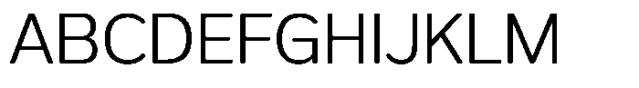 FX Telaga Light Font UPPERCASE