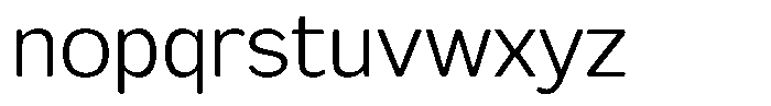 FX Telaga Light Font LOWERCASE