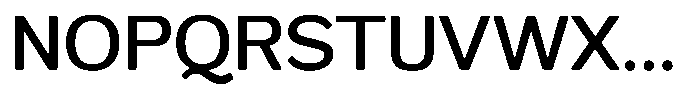 FX Telaga Medium Font UPPERCASE