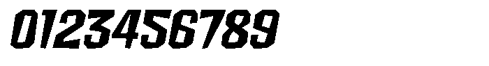 FX Wadag Bold Italic Font OTHER CHARS