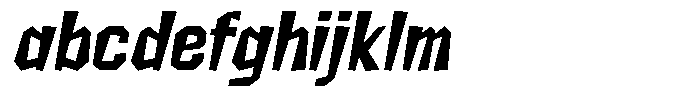 FX Wadag Bold Italic FONT