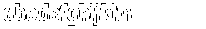 FX Wadag Bold Outline FONT