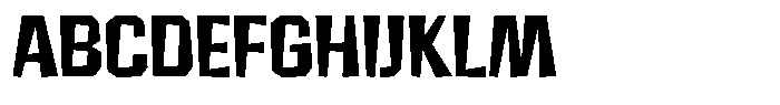 FX Wadag Bold Font UPPERCASE