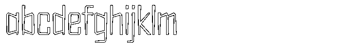 FX Wadag Extra Light Outline FONT